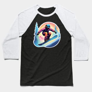 snowboarding Baseball T-Shirt